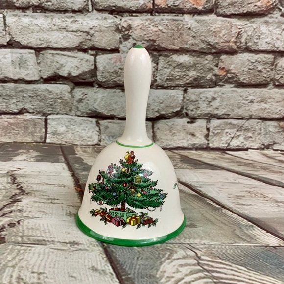 Spode Other - Spode Christmas Tree England Dinner Bell S3324-D